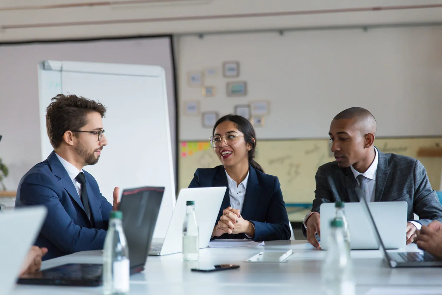 A corporate team in a personal branding workshop